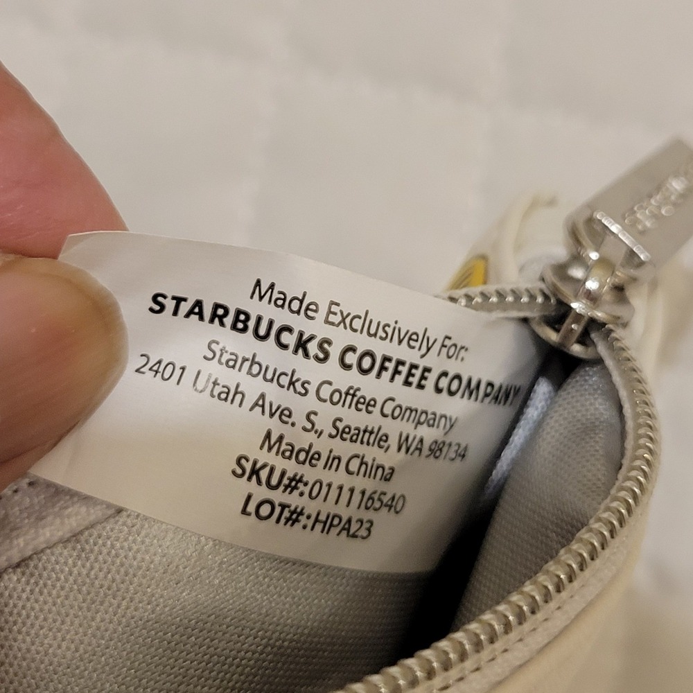 Starbucks California Local Collection Bear Poppy Coin Pouch Credit Card Holder View 4